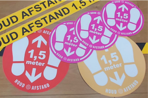 slijtvaste vloer sticker anti-slip